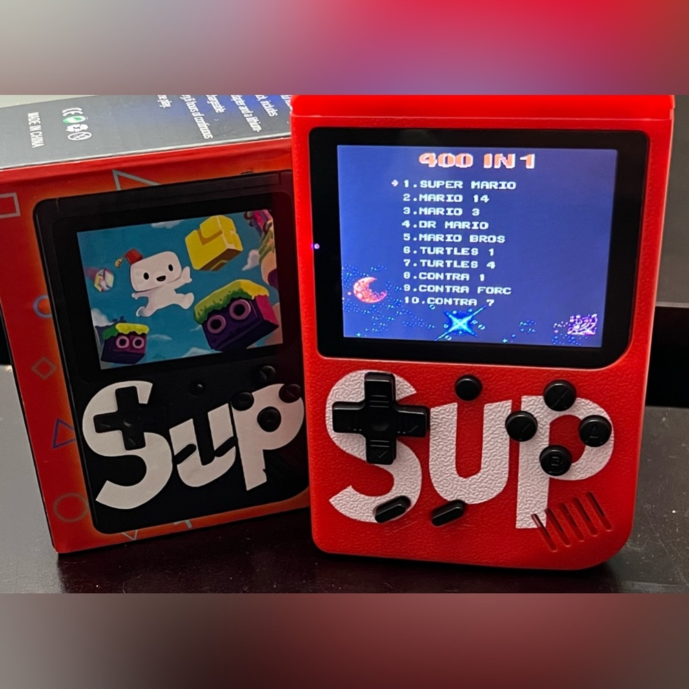 handheld retro game console built in games mario Gamer day gift portable gaming